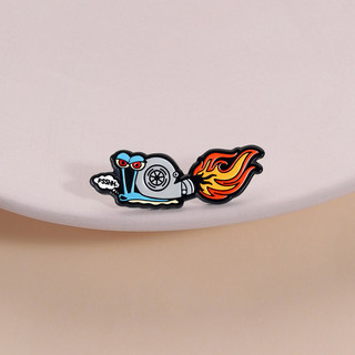 Turbo Ốc Kim Loại Trâm Cài Động Cơ Sáng Tạo Dễ Thương Thiết Kế Ngọn Lửa Sẽ Được Sử Dụng Làm Phụ Kiện Ba Lô Thú Vị Làm Quà Tặng Cho Bạn Bè