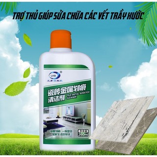 Khắc tinh vết xước sàn gạch 260ml Dung Dịch Xoá, Sàn Gạch, Làm Sạch Vết Xước, Tẩy Cực Mạnh