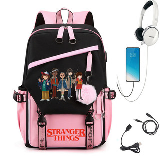 Phong cách mới Stranger Things4 Hàng hóa vai đôi 005