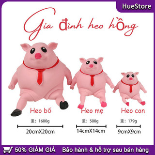 【Ready】Đồ Chơi Nắn Bóp Đàn Hồi Giảm Stress Hình Chú Heo heo dẻo đồ giảm stress đồ xả stress xả stress