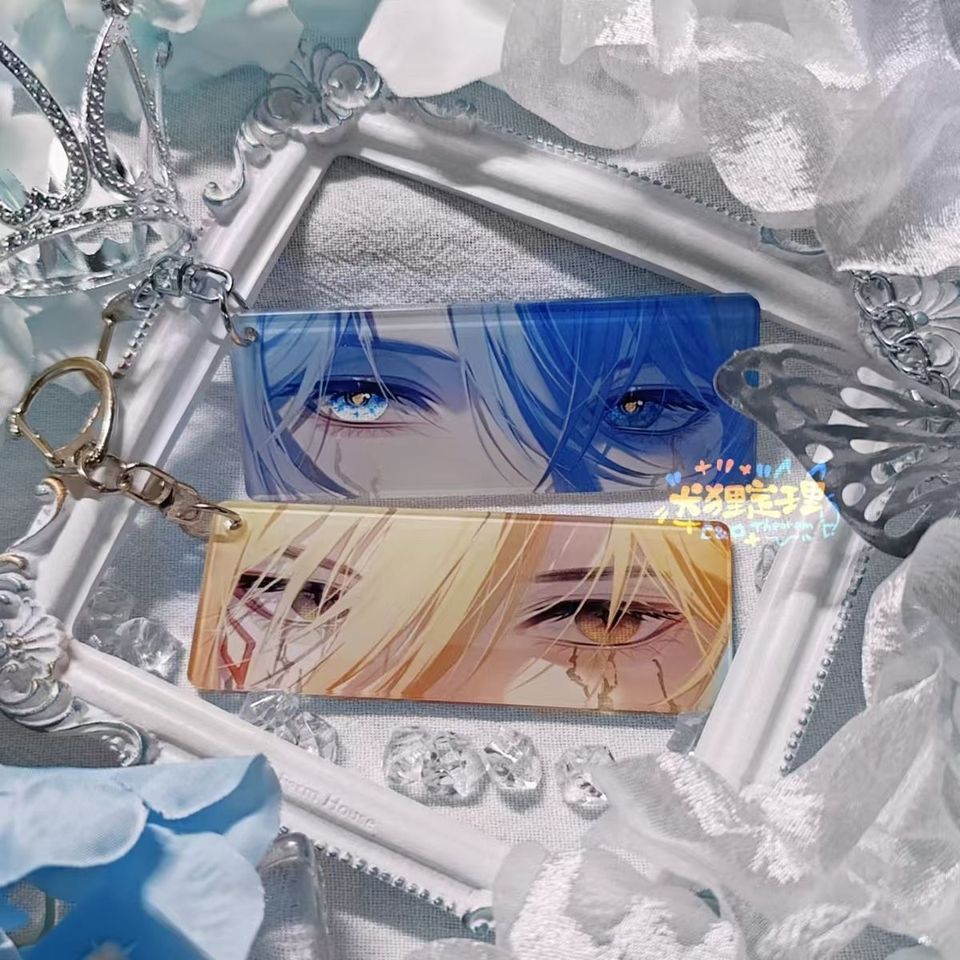 Phainon Anime Keychain Women Honkai Star Rail Acrylic Key Chain Man Mydei Key Ring  Friend Gift