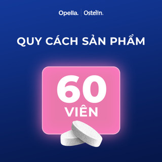 Ostelin Viên Uống Hỗ Trợ Bổ Sung Calcium & Vitamin D3 60 viên + Thực Phẩm Bảo Vệ Sức Khỏe Pharmaton Vitality 30 Viên