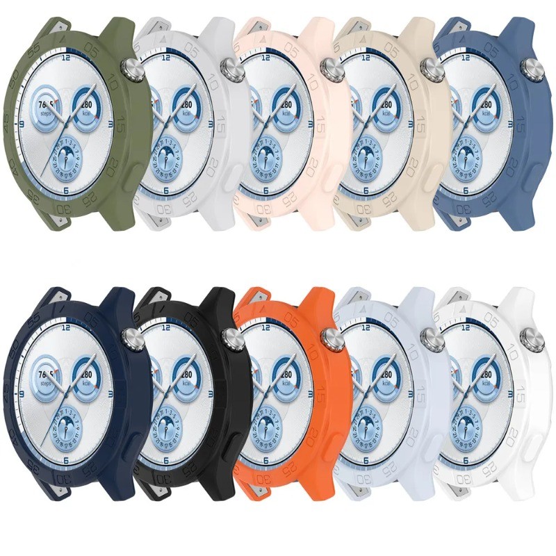 Ốp Lưng Silicon Mềm Chống Sốc Cho Huawei Watch GT4/GT5/GT6 41mm, Phụ Kiện Bảo Vệ Khung Đồng Hồ Thông Minh Vỏ Rỗng