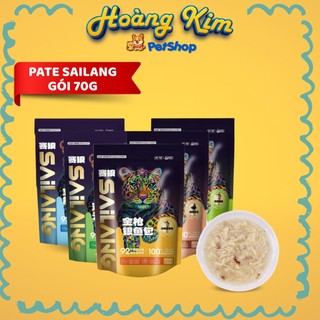 [ Thanh Lý ] Pate cho mèo SAILANG 70g - 5 vị tự nhiên, không chất bảo quản, dễ tiêu hoá