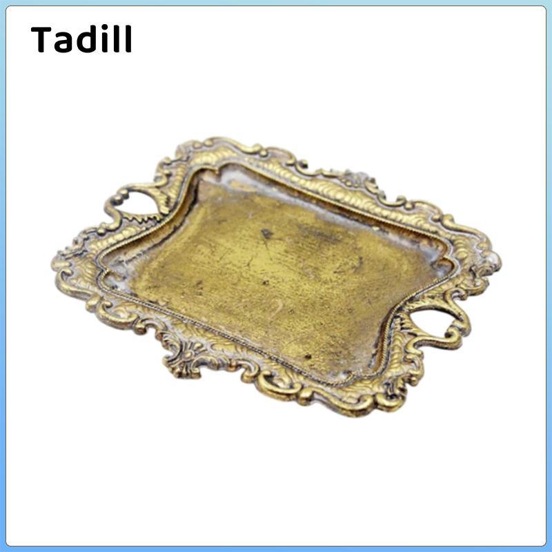 Thiết Kế Vintage Trượng Đĩa Khay 12.5x11.3cm Trang Trí Cho Đám Cưới Kỷ Niệm Quà Tặng Bông Tai Nhẫn Tổ Chức Đa Năng