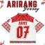 GC1 BTS ARIRANG ARMY người hâm mộ quà tặng Áo thun KPOP tay ngắn áo thun 110cm-6XL GC1