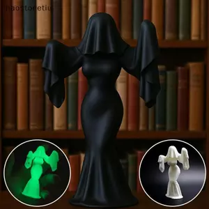NS Gothic Hình 3D In Hình Halloween Ma Tượng 3D In Hình Nữ Ma Để Bàn Hình Nhà Để Bàn Trang Trí NS