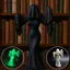 NS Gothic Hình 3D In Hình Halloween Ma Tượng 3D In Hình Nữ Ma Để Bàn Hình Nhà Để Bàn Trang Trí NS