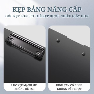 Kẹp Giấy Tài Liệu Nhựa 4 Màu, Chắc Chắn, Tiện Mang Theo – Bìa Kẹp Hồ Sơ Dễ Sử Dụng Cho Học Sinh, Sinh Viên Và Nhân Viên