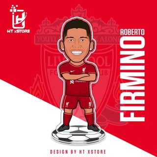 Mô hình standee in hình các cầu thủ CLB bóng đá Liverpool, mô hình cầu thủ bóng đá để bàn làm quà tặng, trang trí