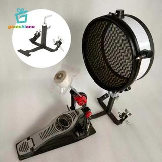 Bàn đạp gõ Giá đỡ chuông bò Giá đỡ thép có thể điều chỉnh cho đế bàn đạp trống Tương thích với bộ trống da bò