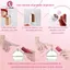 Springevenstar Chai Nước Hoa Du Lịch 2in1 Di Động 5Ml + 5Ml Hình Trái Tim Có Thể Đổ Lại Atomizer Hai Đầu ABS Mini Hương Thơm Dispenser Springevenstar