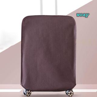 Vỏ hành lý WOAY, Vỏ vali xe đẩy không dệt chống mài mòn, Túi chống bụi chống trầy xước màu trơn Vỏ vali hành lý