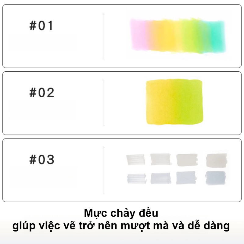 Bộ Bút Dạ Acrylic đầu Mềm,có Thể Giặt được,60/80Màu,Hộp đựng Bút,dùng Cho đồ Thủ Công Và Dụng Cụ Vẽ Tranh