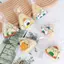 NS 50 Chiếc Hoạt Hình Đáng Yêu Cho Tam Giác Cơm Bóng Paaging Túi Nori Onigiri Sushi Túi Làm Sushi Khuôn Bento Phụ Kiện NS