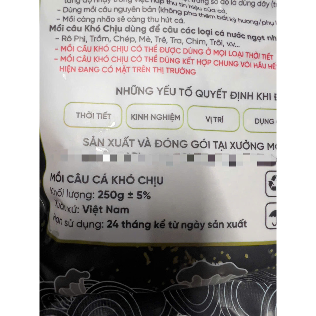Huynh Nhân Mồi Câu Khó Chịu Siêu Nhạy Mồi Tổng Hợp Chuyên Câu Rô Phi Chép Trắm Trọng Lượng 250gr