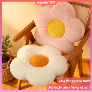 (Giao hàng tại địa phương) 1 Đệm ngồi hướng dương mềm mại cho ô tô và ghế sofa Cửa sổ Vịnh Trang trí Gối ngủ Gối đồ chơi sang trọng dễ thương Quà tặng sinh nhật