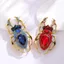 SAIA Beetle Trâm cài, Phong Cách Vintage Punk Phong Cách Côn Trùng Pin, Pha Lê Cao Cấp Sang Trọng Thiết Kế Tinh Tế Kim Cương Giả Trâm Quà Tặng Cho Bạn Bè
