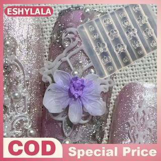 [Bea-t] 3D Phalaenopsis Hoa Khuôn Làm Móng Tay Silicon DIY Bướm Ngọt Ngào Thiết Kế Hoa Lan Mẫu Làm Móng Tay Khắc Móng Tay Nghệ Thuật Khuôn Dụng Cụ [[Mới]