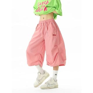 Quần Harem dáng rộng thời trang dành cho giới trẻ có chi tiết thêu