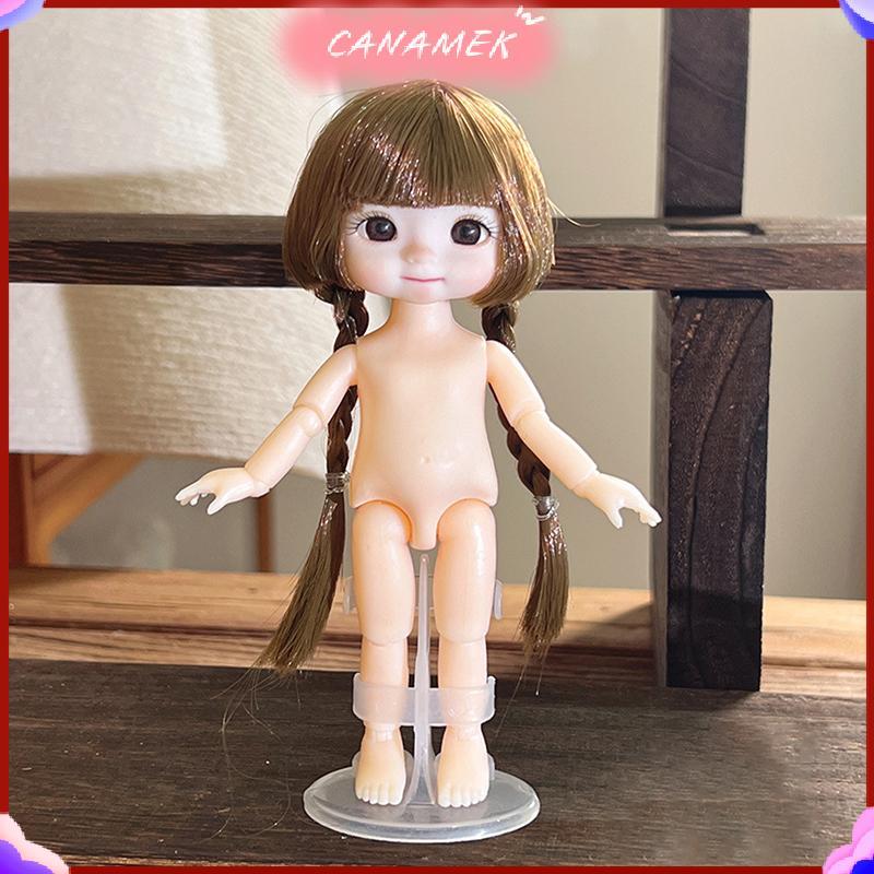 CANAMEK 1 Búp Bê 16cm Với Biểu Hiện Khác Nhau, Búp Bê BJD 1 / 8 Dễ Thương, 13 Khớp Di Chuyển Được Búp Bê Bé Gái Đồ Chơi CSF