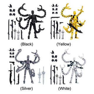 Thời trang 3D in hình nhân vật hành động mô hình linh hoạt, tiện ích fidget cho người đam mê khoa học viễn tưởng