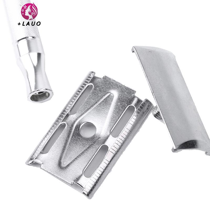 Springevenstar Classic Mens Cạo râu Dao cạo râu an toàn có thể điều chỉnh với bàn chải nhỏ & de Springevenstar
