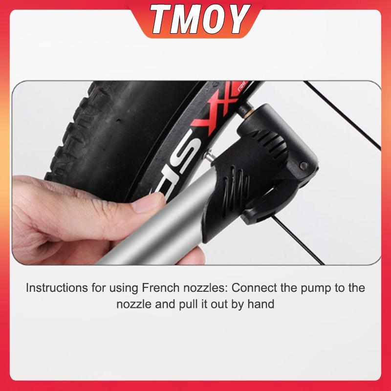 Máy bơm hơi mini cầm tay TMOY cho xe đạp và dụng cụ thể thao