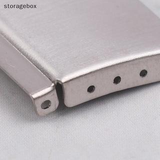 [Hộp lưu trữ] 1Pc Bạc / Vàng 12-22MM Dây đeo đồng hồ bằng thép Vòng đeo tay mở rộng với phụ kiện dây đeo bước để sửa chữa đồng hồ Đẹp