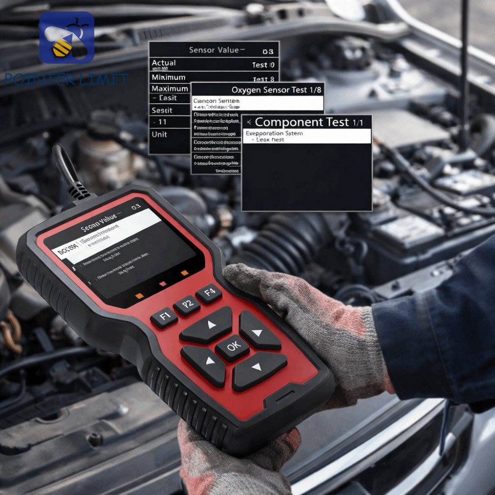 Máy quét POINTER LIMIT OBD2, Máy kiểm tra điện áp Dụng cụ chẩn đoán lỗi ...