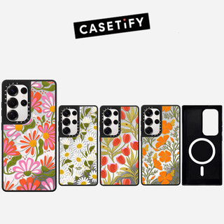 Ốp lưng Phone Case cứng gương hoa cúc trắng từ tính cho Samsung Galaxy S26 25 24 23 UItra S26 25 24 23 Plus Vỏ bảo vệ chống sốc