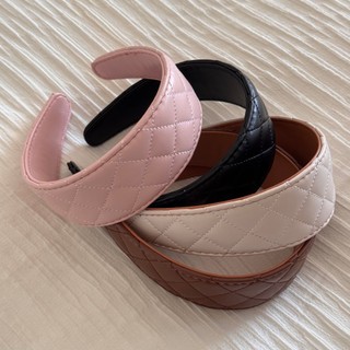 Băng Đô Quấn Phong Cách Retro Da Kim Cương, Mới và Sang Trọng
