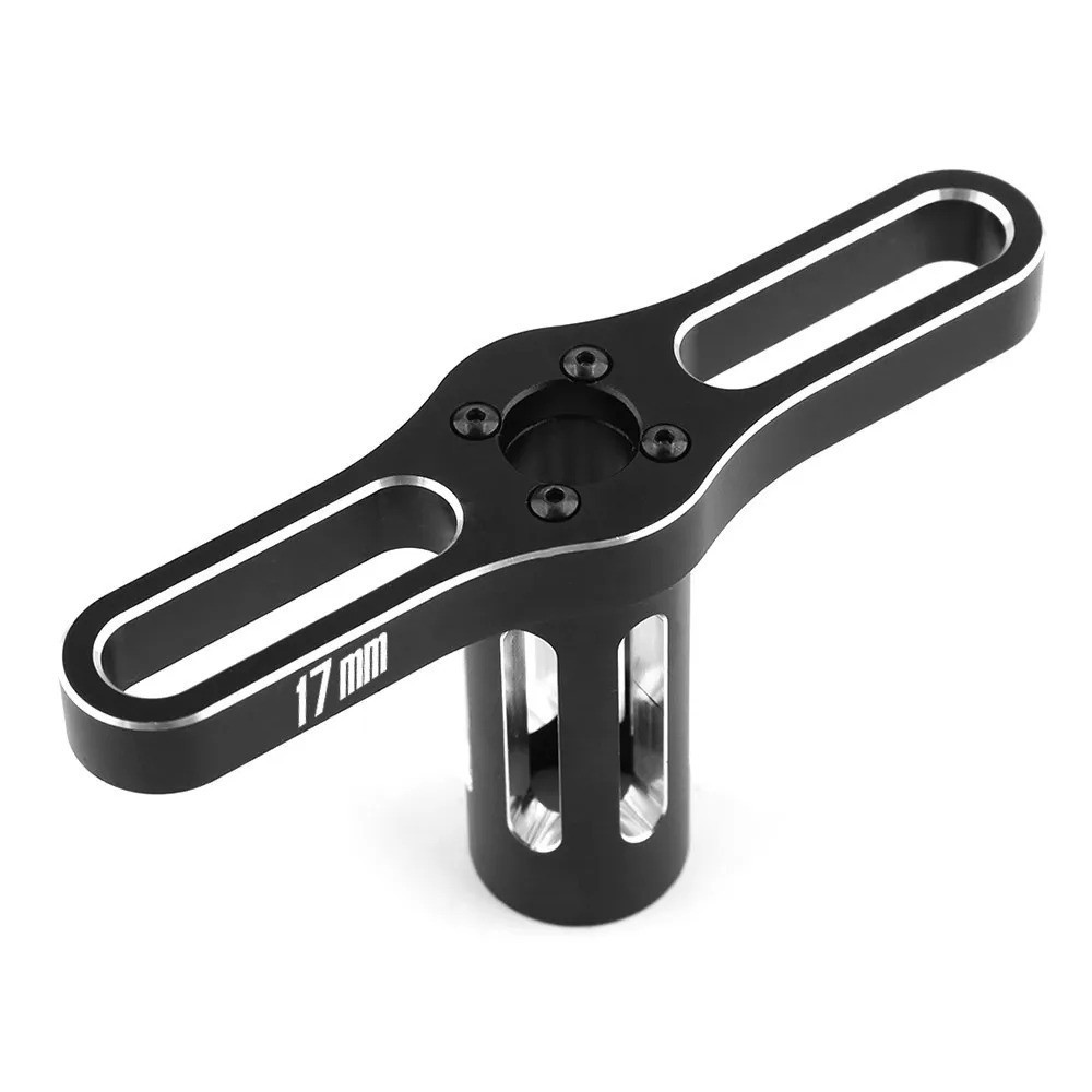 Hợp Kim Nhôm Kim Loại 17MM Bánh Xe Lục Giác Cờ Lê Dụng Cụ HEX Hạt Tay Xe RC Cho 1 / 8 1 / 10 Off-Road RC Xe Quái Vật Xe Tải Bánh Xích Lốp