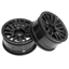 4 Màu 1 / 10 RC Trên Đường Trôi Xe Đua Nhựa Bánh Xe Vành Bánh Xe Trung Tâm Cho Tamiya XV02 Kyosho HSP HPI Sakura Traxxas RedCat