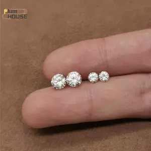 PlumHOUSE 1 Cái 4 Prong Bông Tai Đính Kim Cương Giả Dành Cho Nữ / Nam Tragus Sụn Tiêu Chuẩn Lobe Xuyên Trang Sức Quà Tặng VN