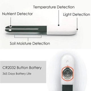 Phiên bản toàn cầu Xiaomi Mi Flora Monitor Cây kỹ thuật số Chăm sóc hoa cỏ Đèn nước đất Cảm biến kiểm tra thông minh cho sân vườn