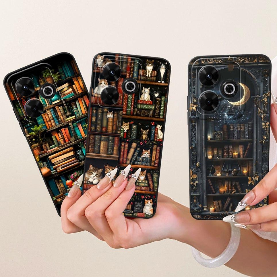 Ốp Điện Thoại Cho Xiaomi Redmi 13x 4G / Redmi 13 4G 5G Vỏ Silicon Lỏng Hoạt Hình Rồng Ngộ nghĩnh Mèo Biển Họa Tiết Ốp Lưng