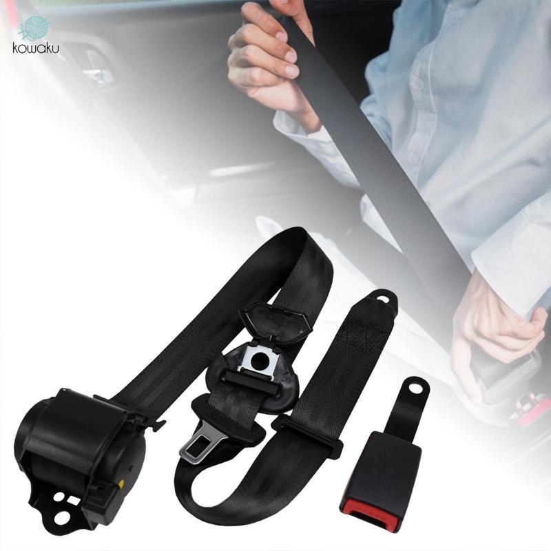 Dây đai an toàn, Dây rút tự động có nút nhấn Dây đai xe tải 3PT có thể điều chỉnh cho xe tải Van Xe buýt