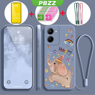 FOR ốp lưng Ốp cho realme C33 2022 5g realme 10 2022 4G realme C55 NFC C55 5g Ốp điện thoại Ốp mềm Ốp silicon lỏng chống sốc thiết kế mới hình con voi hoạt hình thẩm mỹ ytmyhxx01