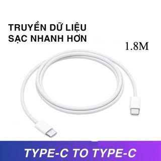 Cáp sạc 2 đầu type C -  lõi đồng.hích hợp cho dòng sản phẩm Samsung- Hàng sẵn kho