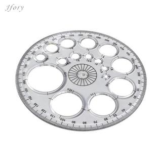 Jfory Bản mẫu tròn, Thước đo tròn 360 độ, Đa chức năng chuyên nghiệp