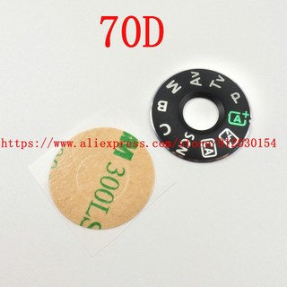 MỚI Trên Nắp Chức Năng Mặt Số Mô Hình Nút Nhãn Cho Canon EOS 6D 5DIII 5D3 5D2 5D4 6D2 70D 80D 90D 7D2 5DS 5DSR 5DII 6DII 7DII