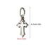 Yoo Dạo Phố Lấy Cảm Hứng Từ Crucifix Móc Khóa Trang Trí Ba Lô Mát Cho Chìa Khóa Ví