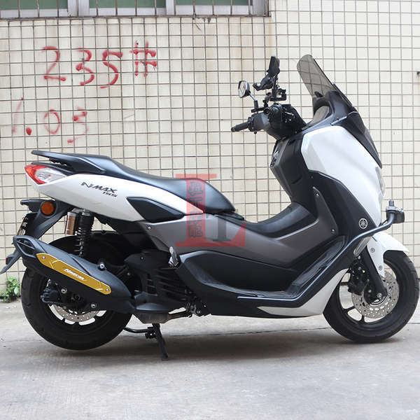 Dải bảo vệ bên hông chống mài mòn nắp trang trí ống xả cải tiến cho Yamaha NMAX155 AEROX/NVX155
