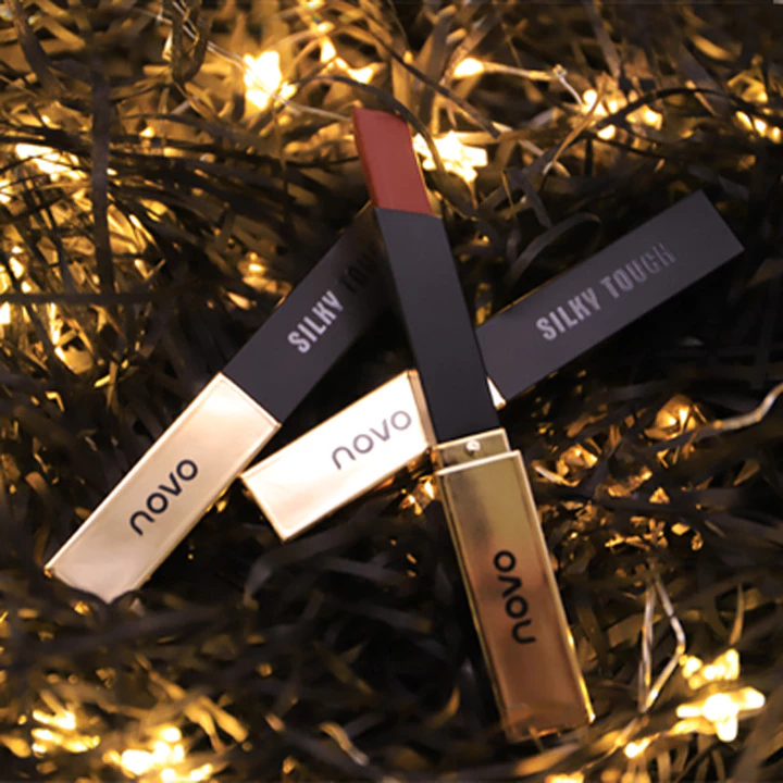 Novo Small Gold Bar Lipstick Giá cả phải chăng Thay thế Phong cách học sinh được đề xuất bởi Li Jiaqi Matte Lipstick Niche Thương hiệu Rotten Tomatoes