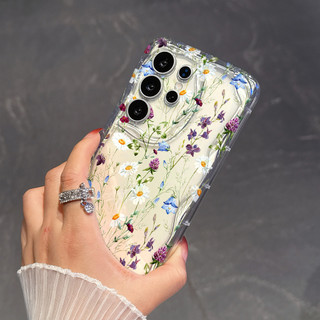 Hình hoa loa, áp dụng cho OPPO A60 A58 A38 A17 A16 A15 REALME C65 C55 C52 C25 C11 sóng mềm chống sốc vỏ điện thoại