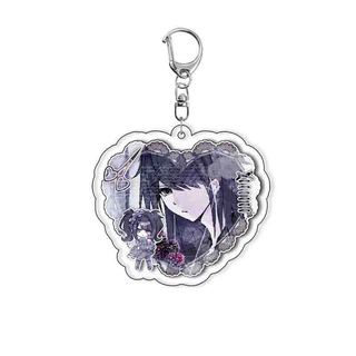 Needy Streamer Quá Tải Anime Móc Khóa Ame-chan KAngel Noa Amano Nam Móc Chìa Khóa Dành Cho Nữ Hoạt Hình Hình Acrylic Mặt Dây Chuyền Quà Tặng