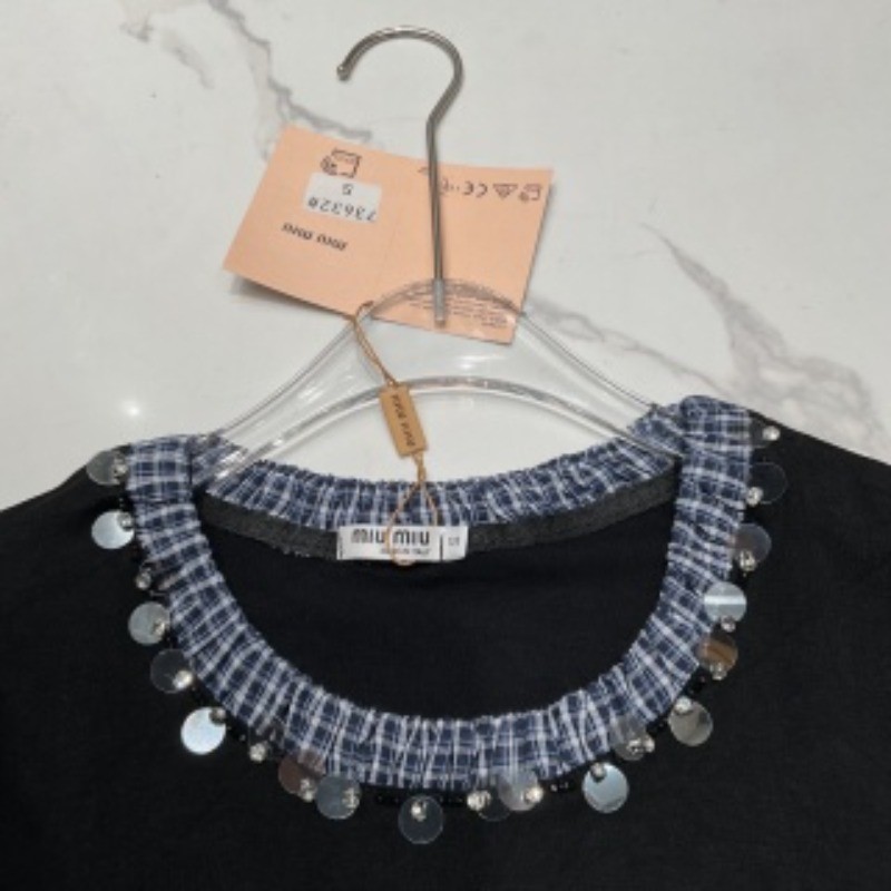 Áo thun Cotton nguyên chất cổ tròn mới dành cho nữ