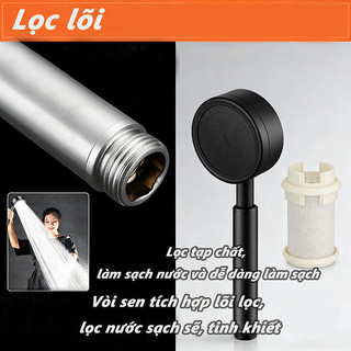 Đầu Sen Tăng áp Bằng Thép Không Gỉ 304, Vòi Sen Hoa Sen Tắm, Cầm Tay Gia Dụng, Chịu Nhiệt Cao, Phun Mạnh