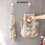 Túi đựng rau củ quả JKDESIGN, Túi lưới treo nhà bếp bằng vải Polyester có thể tái sử dụng, Túi treo tường dung tích lớn